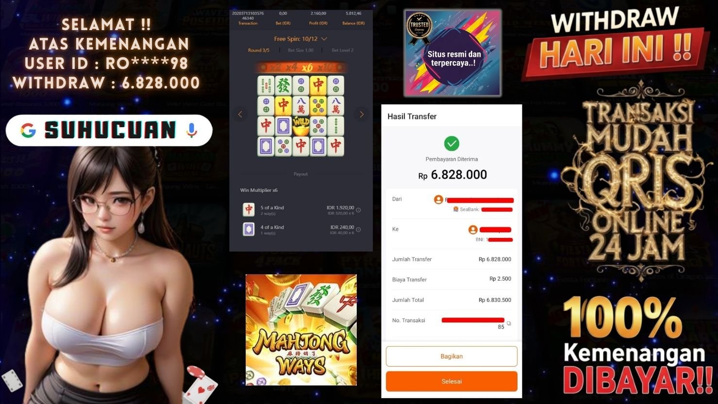 SUHUCUAN JACKPOT SLOT MAHJONG WAYS